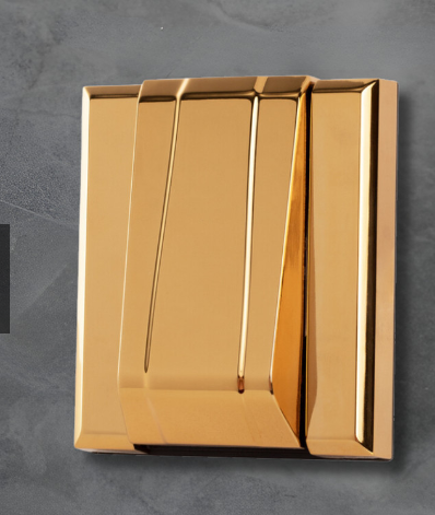 Acabamento para Válvulla de Vaso Sanitário Dourado Padrão Hydra / Deca / Docol