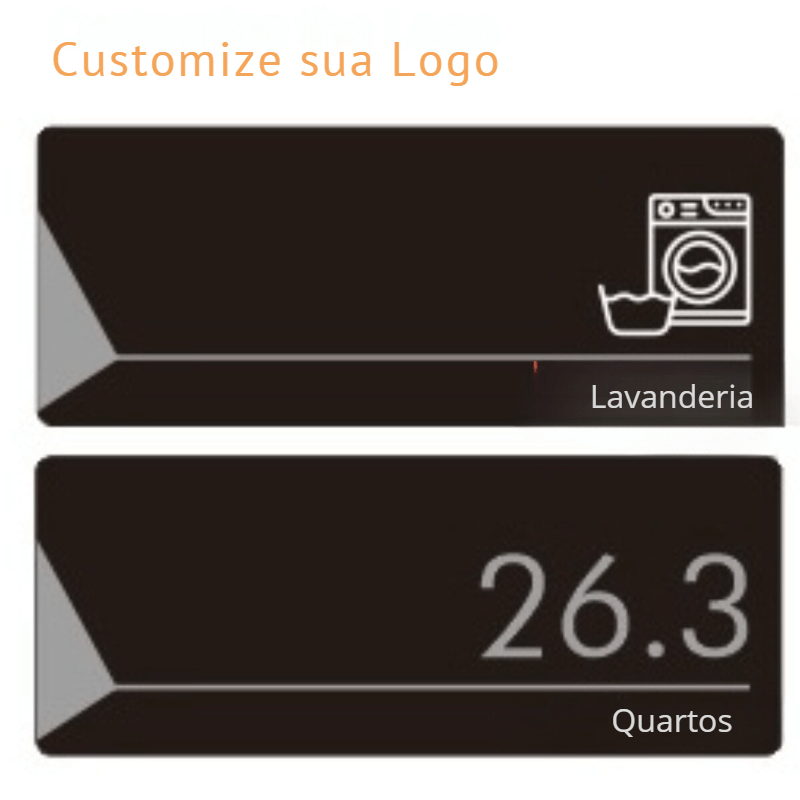 Placa Personalizada Modern Door Residencial e Comercial
