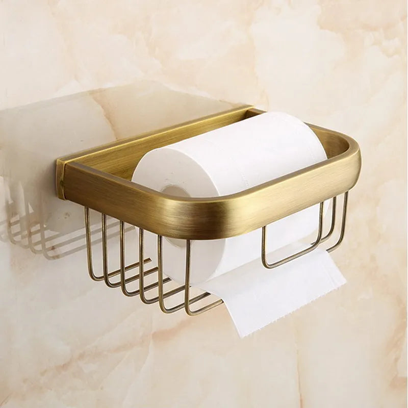 Acessórios Para Banheiro Ouro Velho Antique Bronze Aço Inoxidável