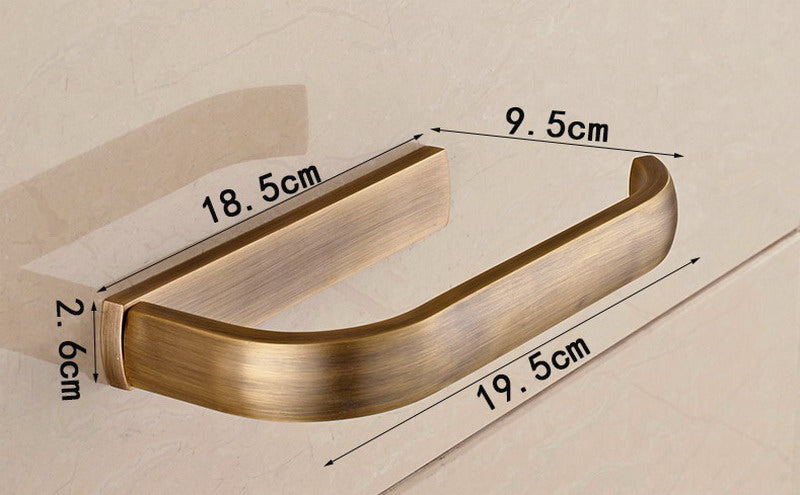 Acessórios Para Banheiro Ouro Velho Antique Bronze Aço Inoxidável