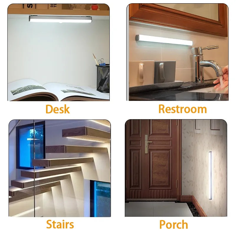 Luminária de Led Inteligente com Sensor de Movimento - Super Led