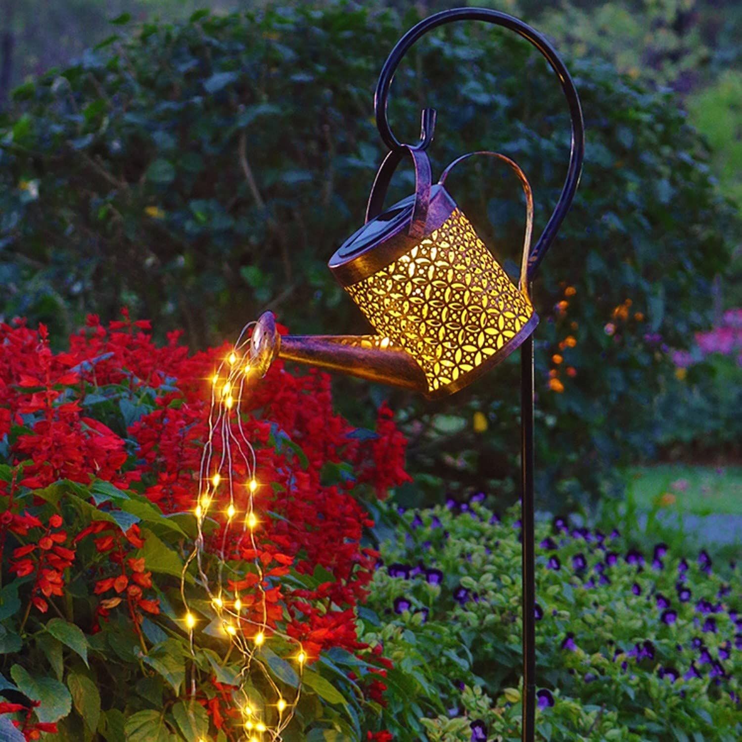 Luminária Solar Regador Encantado - À prova d'água Decoração de Jardim