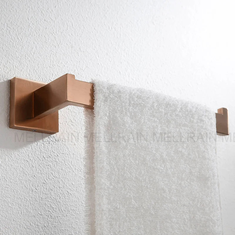 Acessórios Para Banheiro Luxury Rose Gold Fosco