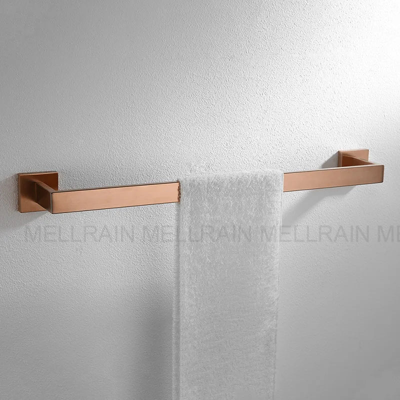 Acessórios Para Banheiro Luxury Rose Gold Fosco