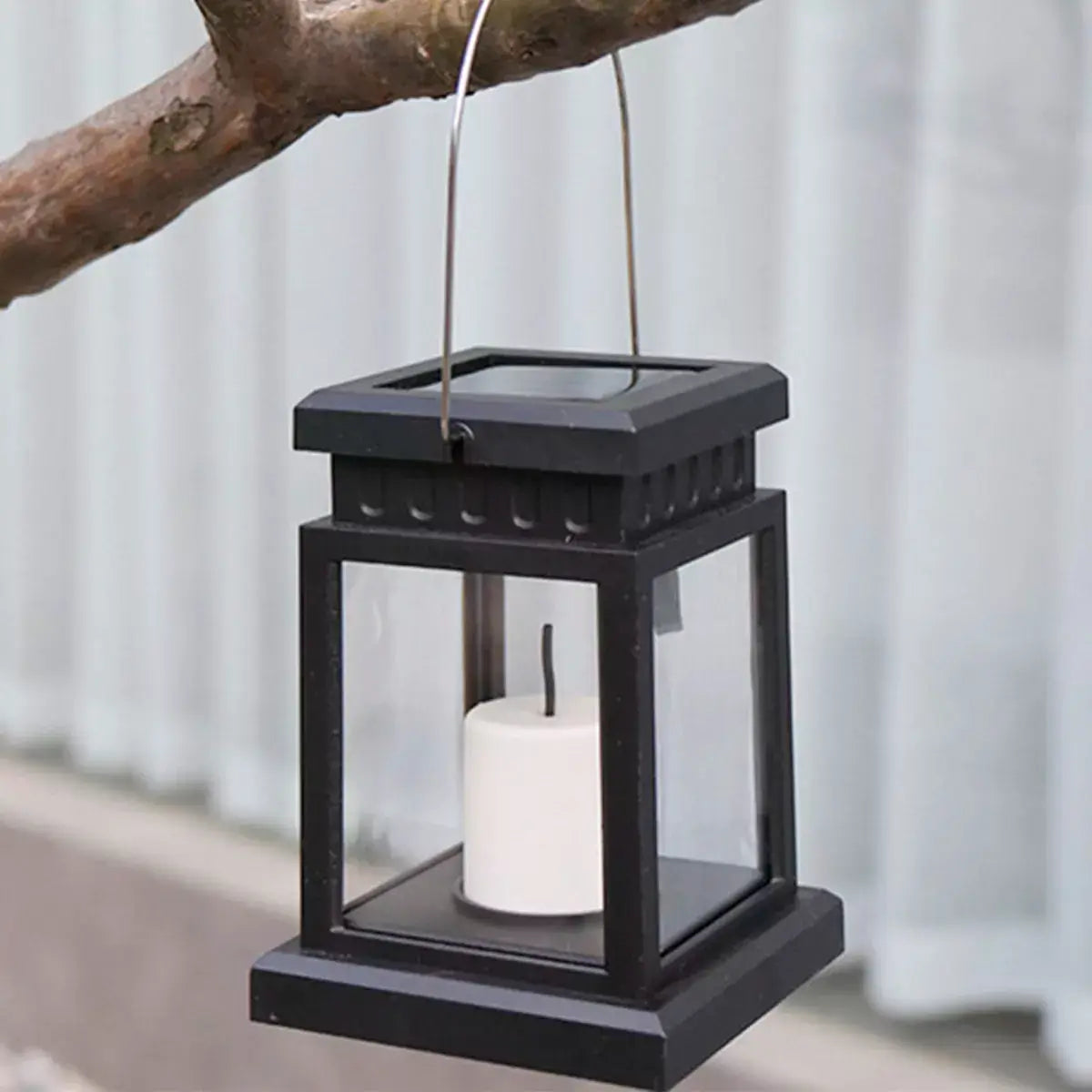 Luminária Para Jardim Solar Retrô Externa Castelo