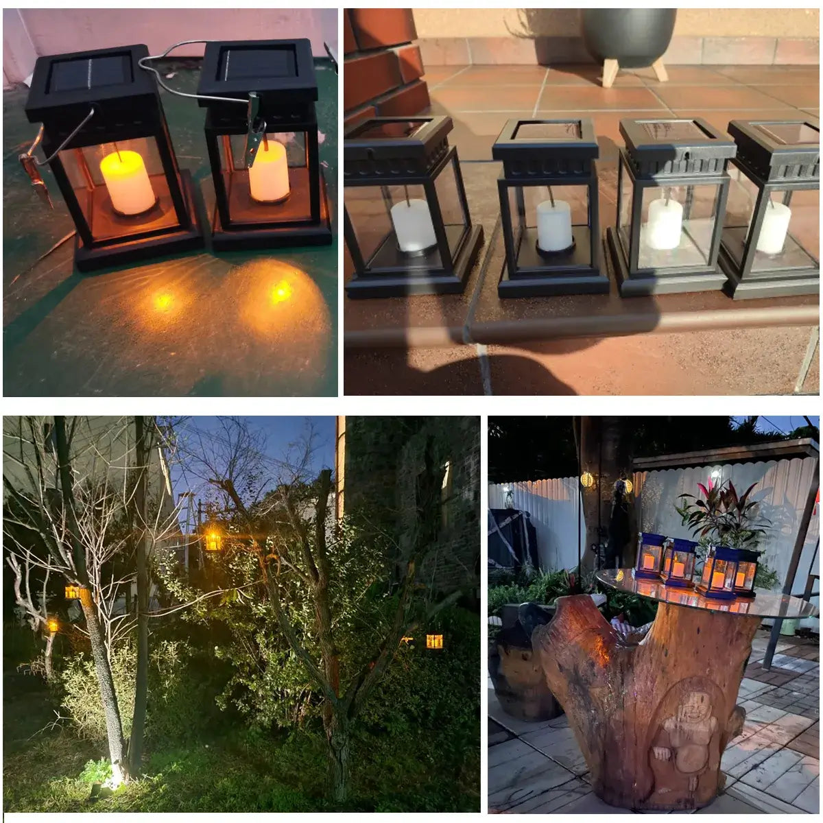 Luminária Para Jardim Solar Retrô Externa Castelo