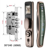 Fechadura Eletronica Inteligente Com Reconhecimento Facial 3D Tuya Smart Biométrica