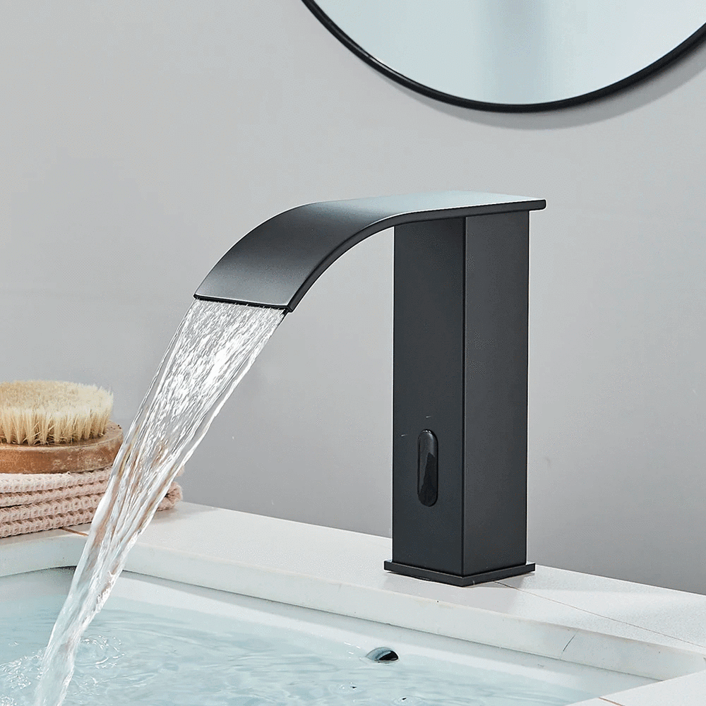 Torneira Para Banheiro Sense - Sensor Automático Quente e Fria - Cuba Alta e Cuba Baixa