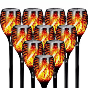 Luminária Balizadora Solar em LED - Solar Flame