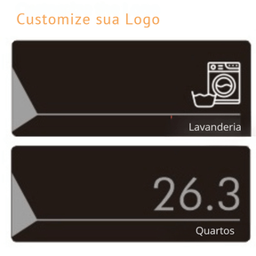 Placa Personalizada Modern Door Residencial e Comercial