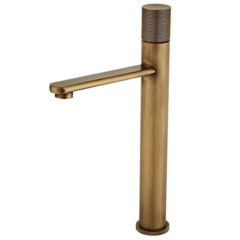 Torneira Para Banheiro Lavabo Mococomando Antique Bronze Cuba Alta e Baixa