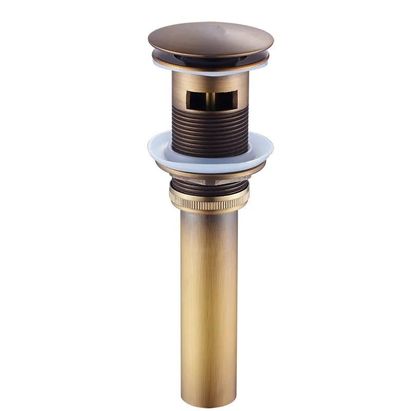 Torneira Para Banheiro Lavabo Mococomando Antique Bronze Cuba Alta e Baixa