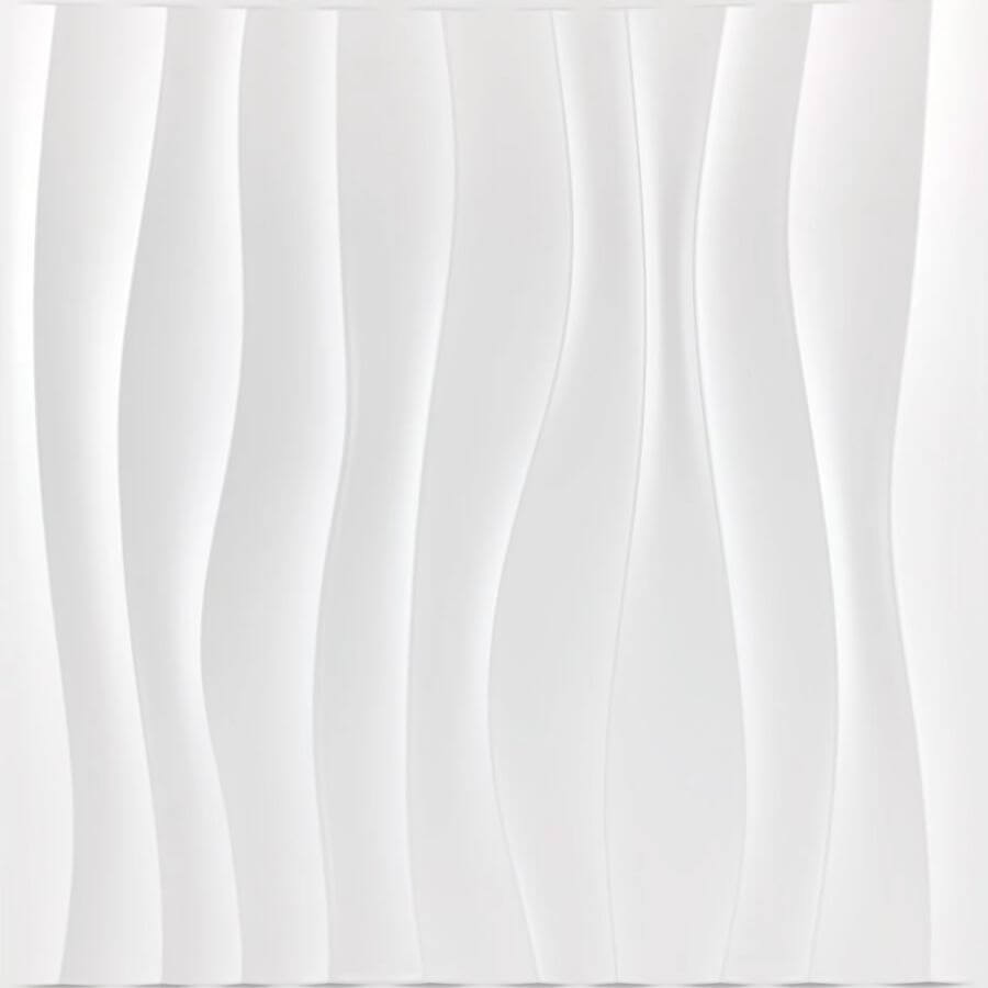 Painel de Parede Decorativo 3D com Design Diamante com 12 unidades