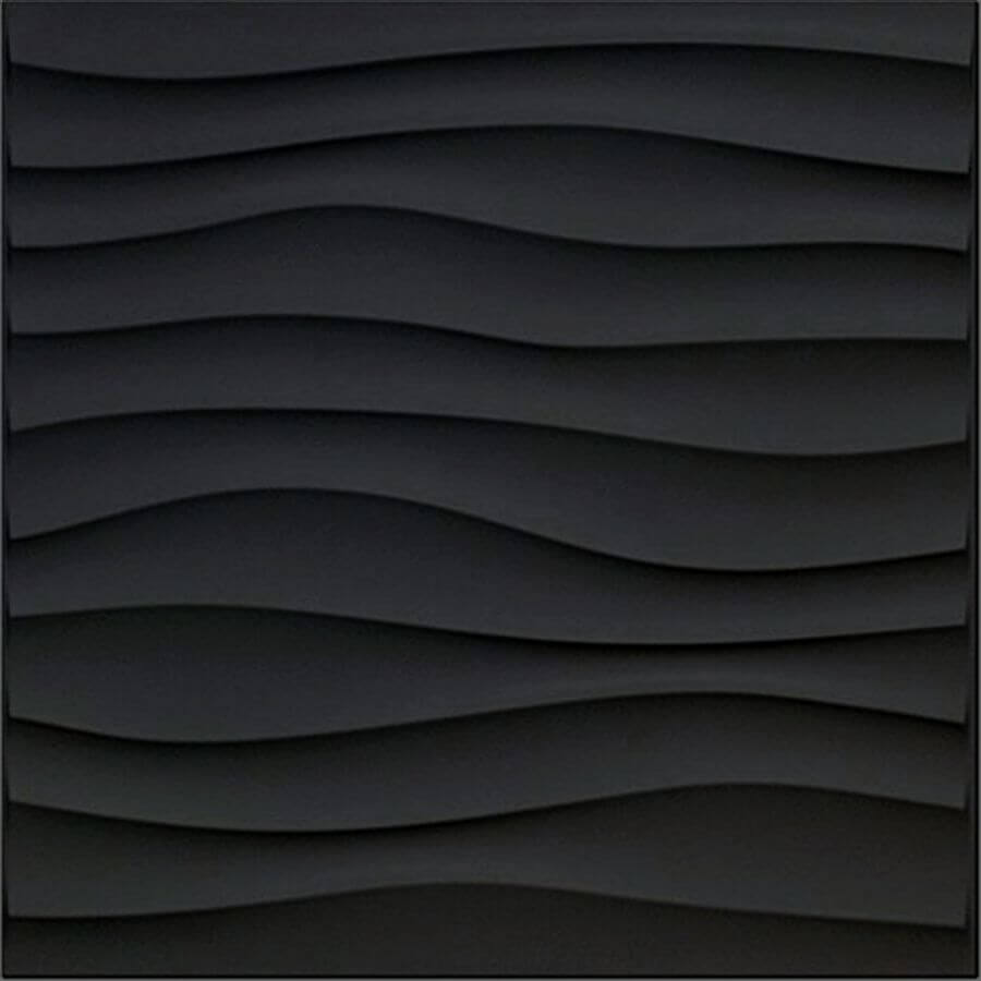 Painel de Parede Decorativo 3D com Design Diamante com 12 unidades