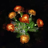 Luminária de Led Solar À Prova D'Água Flores - Flor de Lótus