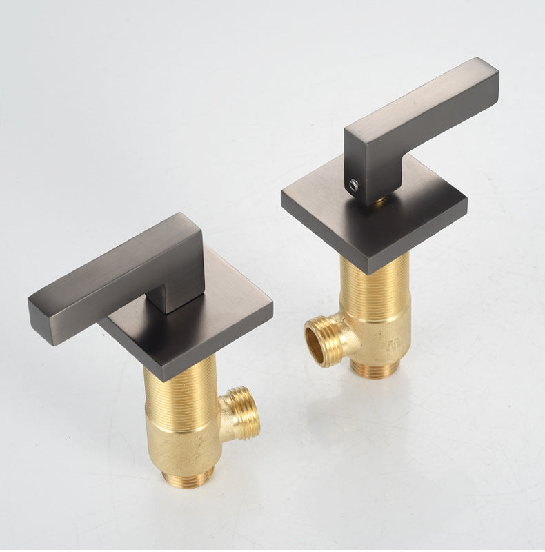 Torneira Para Banheiro/Lavabo Misturadora Quente e Fria Cuba Baixa Bravessi Duo