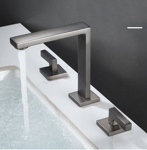 Torneira Para Banheiro/Lavabo Misturadora Quente e Fria Cuba Baixa Bravessi Duo