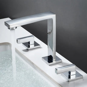 Torneira Para Banheiro/Lavabo Misturadora Quente e Fria Cuba Baixa Bravessi Duo
