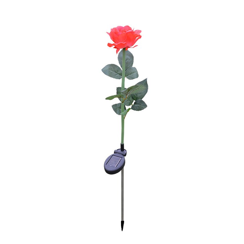 Luminária de Led Solar À Prova D'Água  Rosas