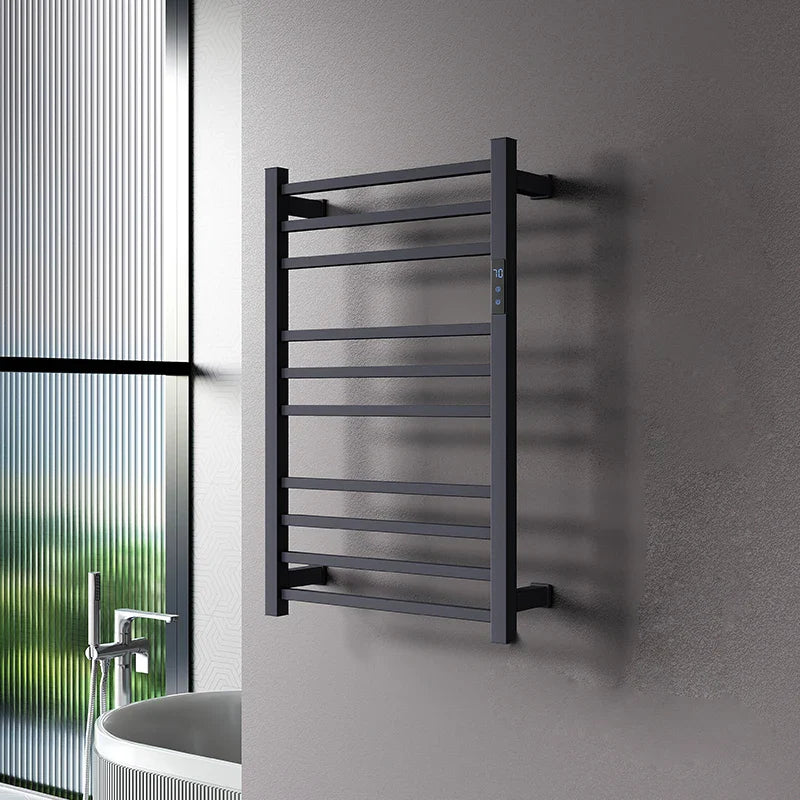 Electric Towel Rack 304 Stainless Steel Temperature&Time Control Smart Heated Towel Rail Towel Warmer 780*500*120mm 110V/220V