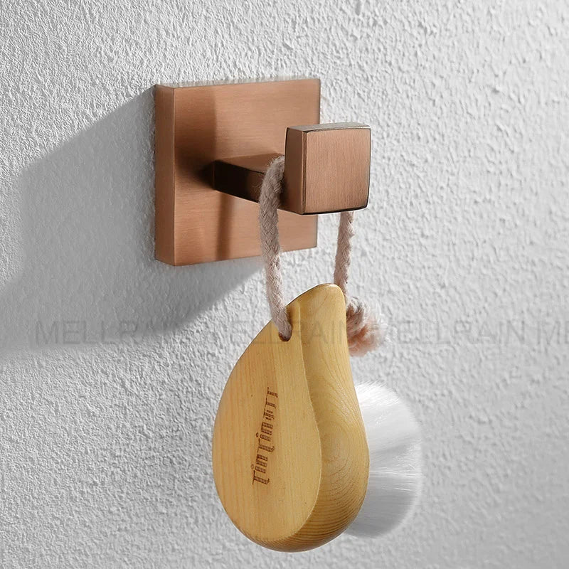 Acessórios Para Banheiro Luxury Rose Gold Fosco