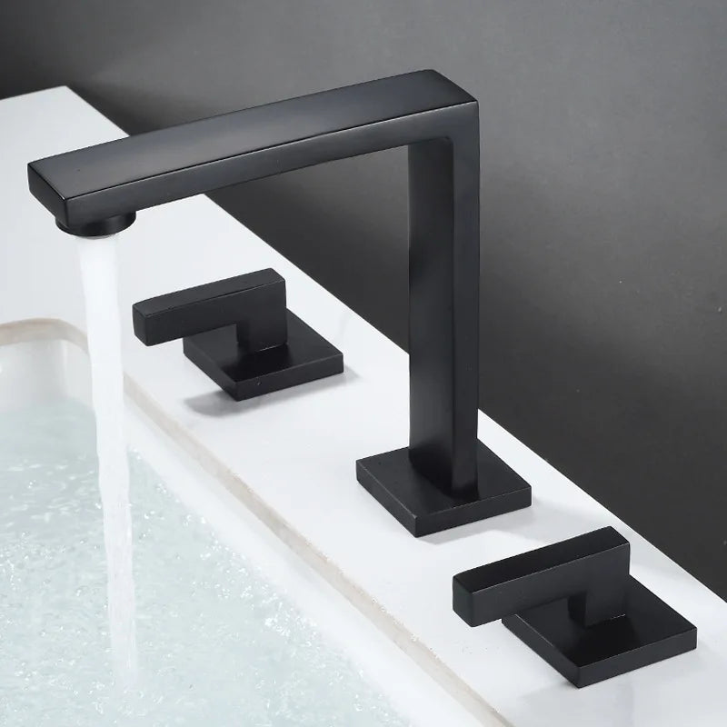Torneira Para Banheiro/Lavabo Misturadora Quente e Fria Cuba Baixa Bravessi Duo