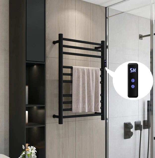 Electric Towel Rack 304 Stainless Steel Temperature&Time Control Smart Heated Towel Rail Towel Warmer 780*500*120mm 110V/220V