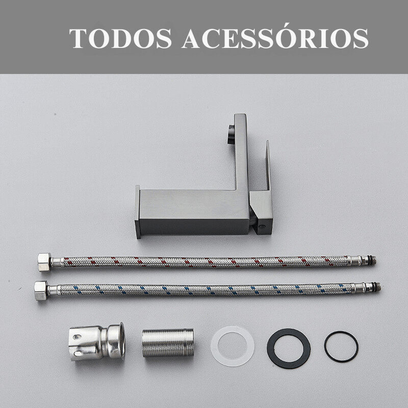 Torneira para Banheiro AquaClassic Short Quente e Fria Monocomando