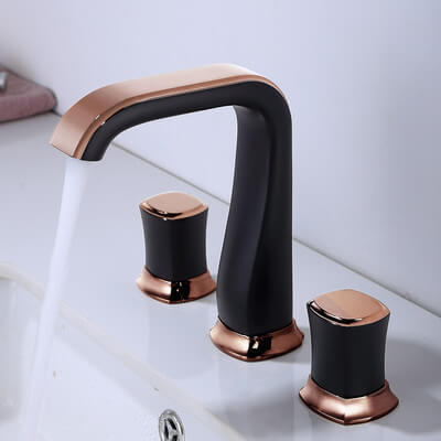 Torneira Misturadora Para Banheiro Lavabo Imperium Gold