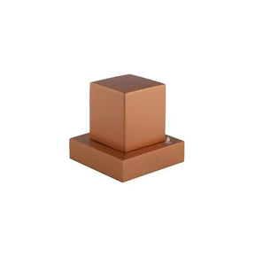 Acabamento Quadrado para Registro Rose Gold Fosco Deca / Docol