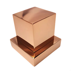 Acabamento Quadrado para Registro Rose Gold Brilhante Deca / Docol