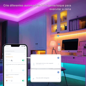 Interruptor c/ Tomada Smart Wi-Touch e Comando de Voz Tuya - Compatível com Alexa e Google Home