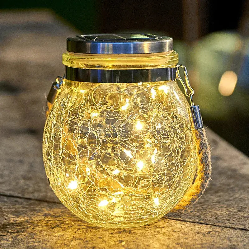 Luminária Solar Para Jardim - Solar Glow