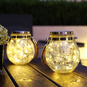 Luminária Solar Para Jardim - Solar Glow