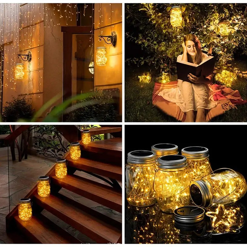 Luminária Solar Para Jardim - Solar Glow