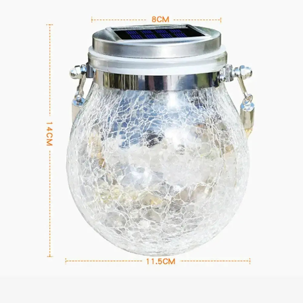 Luminária Solar Para Jardim - Solar Glow