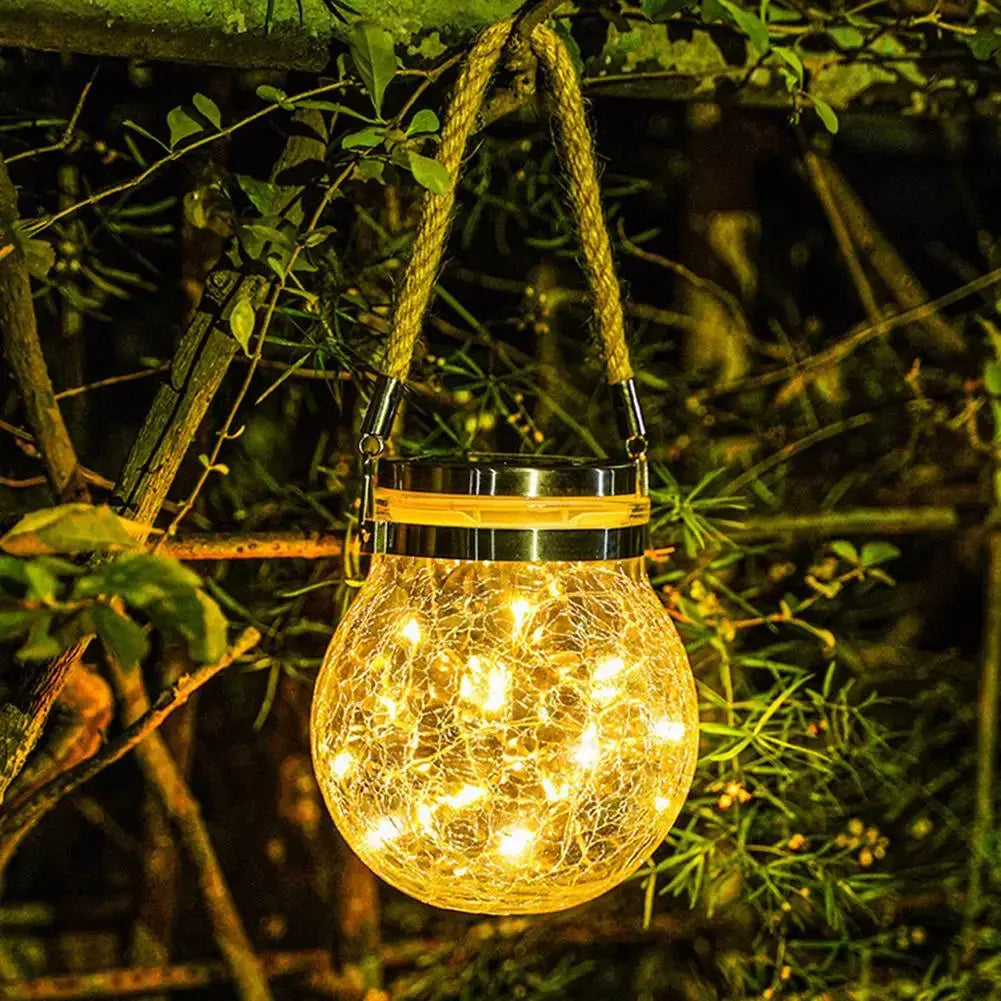 Luminária Solar Para Jardim - Solar Glow