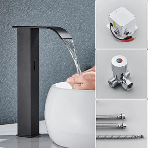 Torneira Para Banheiro Sense - Sensor Automático Quente e Fria - Cuba Alta e Cuba Baixa