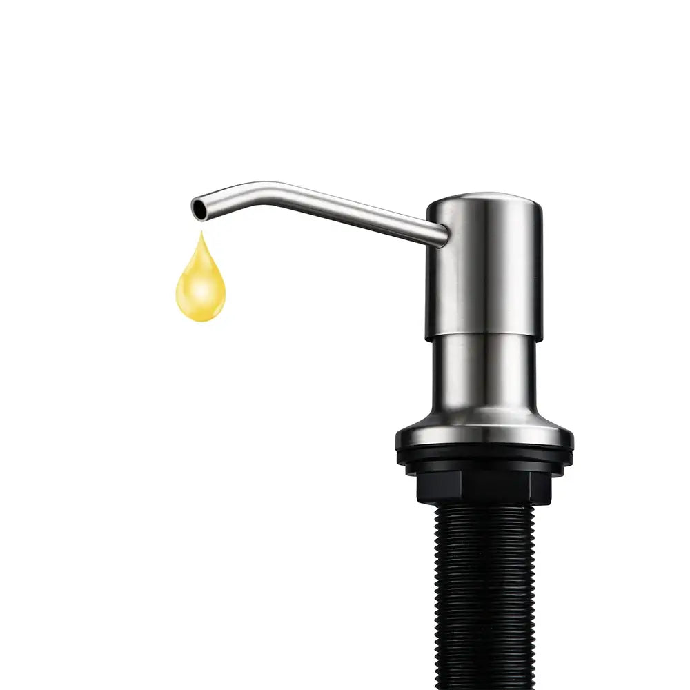 Dispensador de Sabonete ou Detergente Liquido Em Aço Inoxidável