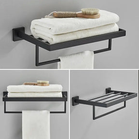 Acessórios Para Banheiro Luxury Ébano - Preto Matte