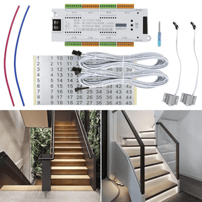 Controlador de Sensor de Movimento Para Escadas 32 Canais