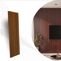 Painel Ripado MDF 110x15 Kit Com 05 e 10 Unidades