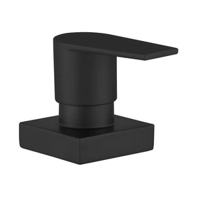 Acabamento Alavanca Para Registro de Pressão/Gaveta Preto Fosco Deca e Docol