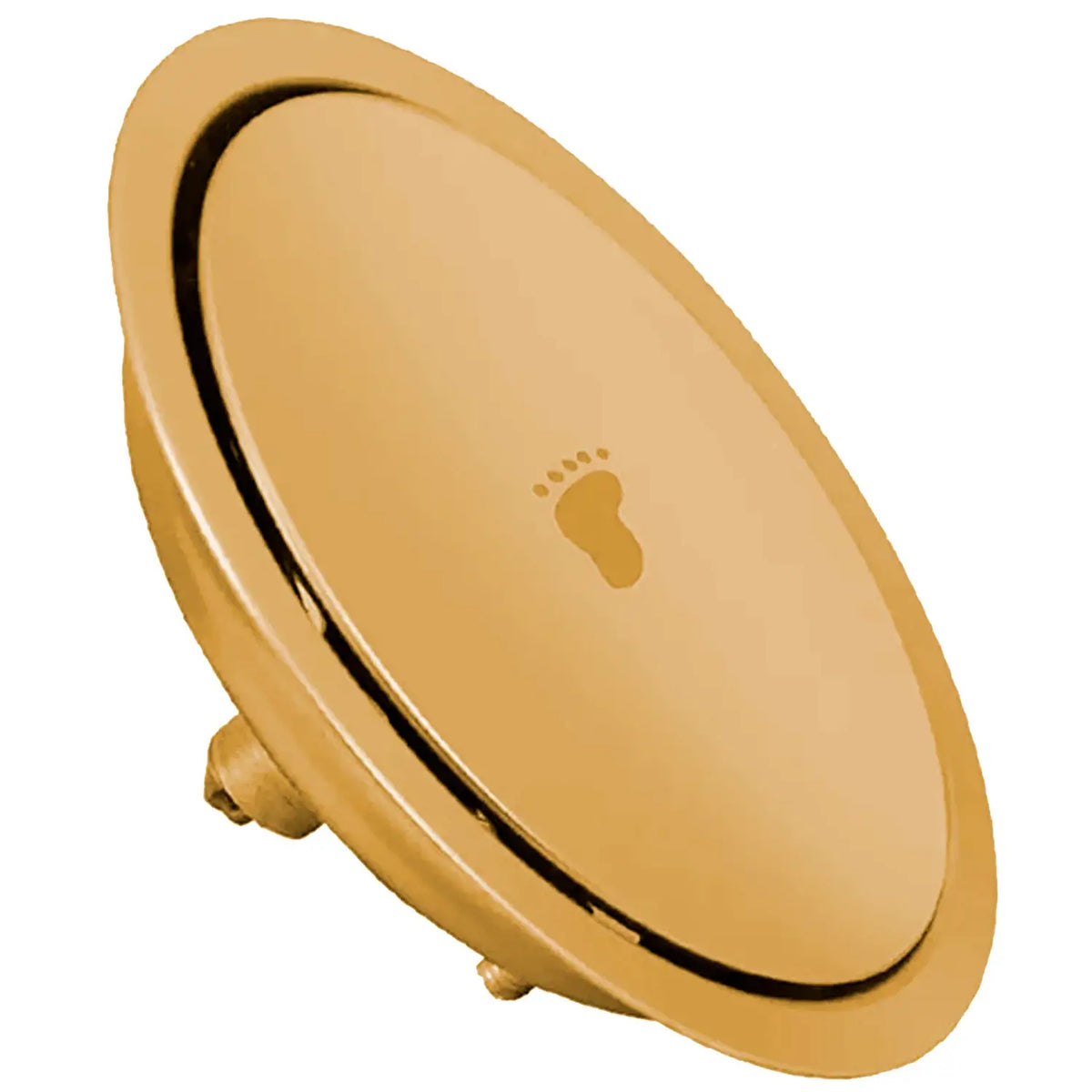 Ralo Click Up Inox Inteligente Dourado 15x15 cm